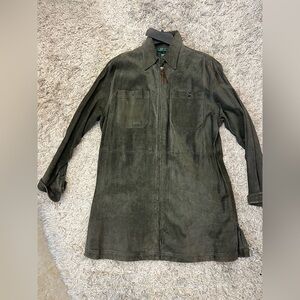Vintage Lauren Ralph Lauren Suede Zip Jacket